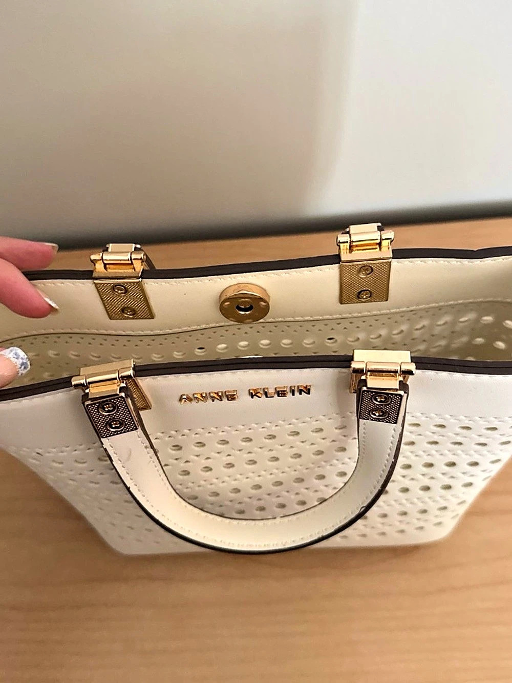 Anne Klein Mini Hand Bag - Picture 3 of 5
